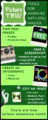 Informational infographic titled So you wanna make a video. It contains resources for video media. Link for long description provided below image.