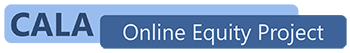 CALA Online Equity Project logo